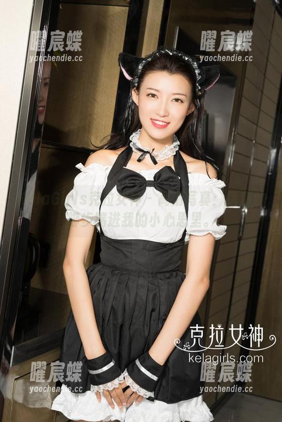 KelaGirls克拉女神-落落 KelaGirls克拉女神 - 高清写真:落落的脚步踹进我的小心思里。
