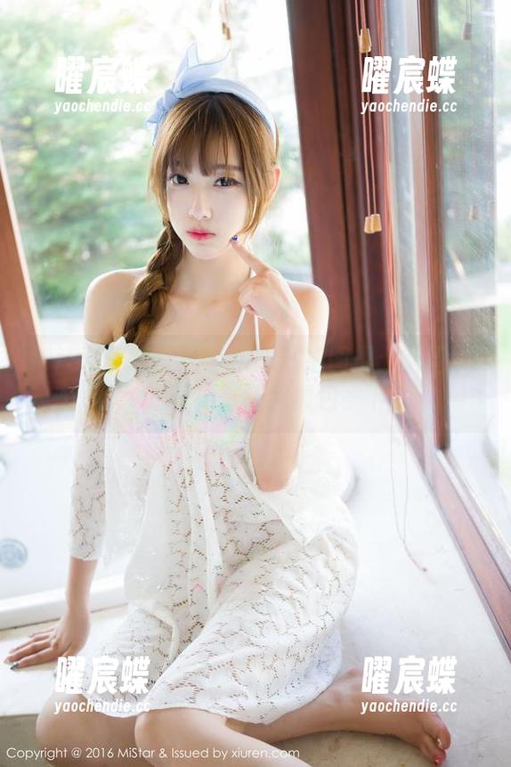 MiStar魅妍社-芝芝Booty MiStar魅妍社 - 学妹私拍图集:芝芝Booty的眼神,让我抓包一下。