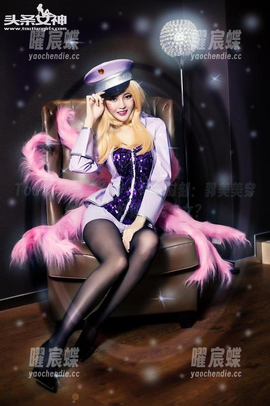 TouTiao头条女神-郭美美 TouTiao头条女神 - 写真时刻:郭美美穿体操服,好像超能少女?
