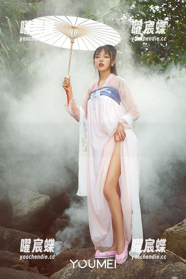 YouMi尤蜜荟 - 乔雅冰+棉袜=穿出新花样的套图合集！