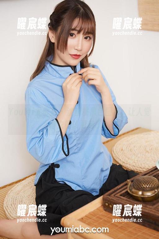 YouMi尤蜜荟-沈蜜桃 YouMi尤蜜荟 - 沈蜜桃黑色图包,让人觉得衣橱该更新了!