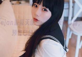 作品“usejan蓝蓝天使”：这只天使真甜，我的甜腻预警已经提升到最高层！