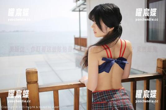 美媛馆 - 你盯着这组陈怡曼coco的JK照片看多久了？竟然是免费哟！